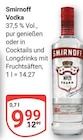 Vodka im Angebot bei GLOBUS in Oberursel Vodka Angebote von Smirnoff bei GLOBUS Oberursel für 9,99 €