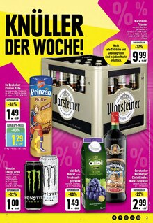 Warsteiner im EDEKA Prospekt "Aktuelle Angebote" mit 24 Seiten (Stolberg (Rheinland, Kupferstadt))