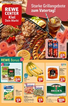 Cola im aktuellen REWE Prospekt (Kiel) Cola im REWE Prospekt "Dein Markt" mit 42 Seiten (Kiel)