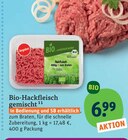 Bio-Hackfleisch gemischt im aktuellen tegut Prospekt für 6,99 €