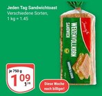 Aktuelle Toaster Angebote bei GLOBUS in Braunschweig Aktuelles Sandwichtoast Angebot bei GLOBUS in Braunschweig ab 1,09 €