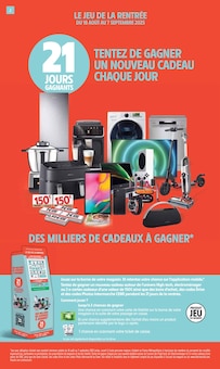 Prospectus Intermarché de la semaine "LA FIN DES VACANCES C'EST NUL ALORS ON VOUS LA REMBOURSE" avec 2 pages, valide du 19/08/2025 au 31/08/2025 pour Nice et alentours