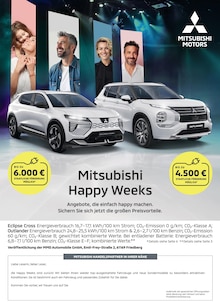 Mitsubishi Prospekt Mitsubishi Happy Weeks mit 1 Seite