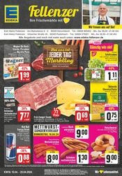 Aktueller EDEKA Supermarkt Prospekt in Dierdorf und Umgebung, "Aktuelle Angebote" mit 24 Seiten, 15.04.2024 - 20.04.2024