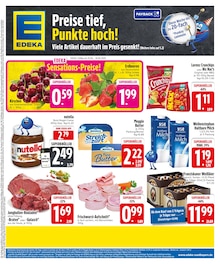 EDEKA Prospekt Preise tief, Punkte hoch! mit 28 Seiten