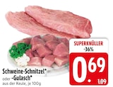 Schweine-Schnitzel bei EDEKA im Prospekt "" für 0,69 €