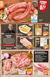 Aktueller REWE Prospekt mit Bratwurst, "Dein Markt", Seite 12