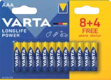 Longlife Power Batterien Angebote von VARTA bei Marktkauf Greifswald für 4,99 €