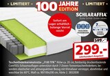 Taschenfederkernmatratze J100 TFK von Schlaraffia im aktuellen Segmüller Prospekt für 299,00 €