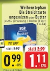 Aktuelle Butter Angebote bei EDEKA in Oberhausen Aktuelles Die Streichzarte ungesalzen Angebot bei EDEKA in Oberhausen ab 0,99 €