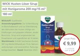 Husten-Löser Sirup mit Honigaroma bei LINDA Premiumapotheke im Eningen Prospekt für 9,99 €
