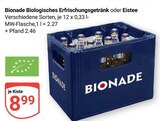 Bionade im Angebot bei GLOBUS in Neustadt Bionade Angebote bei GLOBUS Neustadt für 8,99 €