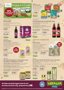 Saft im VITALIA Reformhaus Prospekt "Aktuelle Angebote" mit 8 Seiten (Fürth)