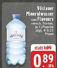Mineralwasser und Flavours bei EDEKA im Prospekt "" für 0,89 €
