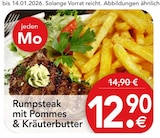 Rumpsteak mit Pommes & Kräuterbutter Angebote bei BRAUN Möbel-Center Sindelfingen für 12,90 €