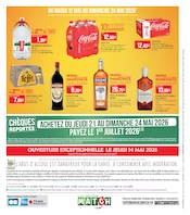 Coca-Cola en promo dans le catalogue Supermarchés Match à la page 8