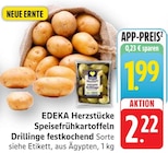 Herzstücke Speisefrühkartoffeln Drillinge festkochend Angebote von EDEKA bei EDEKA Pirmasens für 1,99 €
