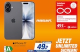 iPhone 17 Angebote von Apple bei expert Frankfurt für 49,00 €