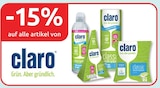 15% im budni Prospekt 15% von Claro im aktuellen budni Prospekt für