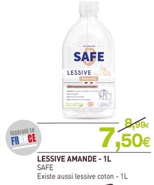 Lessive amande - NaturéO à Sevran Lessive amande en promo chez NaturéO Sevran à 7,50 €