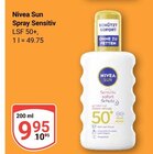 Sun Spray Sensitiv im Angebot bei GLOBUS in Saarlouis Sun Spray Sensitiv Angebote von Nivea bei GLOBUS Saarlouis für 9,95 €