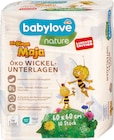 Wickelunterlagen Die Biene Maja von babylove nature für 2,65 € bei dm-drogerie markt im Angebot Wickelunterlagen Die Biene Maja von babylove nature im aktuellen dm-drogerie markt Prospekt