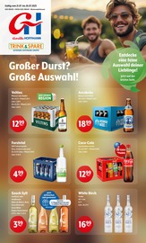 Aktueller Getränke Hoffmann Getränkemarkt Prospekt in Niedererbach und Umgebung, "Aktuelle Angebote" mit 9 Seiten, 21.07.2025 - 26.07.2025