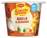 5 Minuten Terrine Nudeln in Rahmsauce im Angebot bei REWE in Kerpen 5 Minuten Terrine Nudeln in Rahmsauce Angebote von Maggi bei REWE Kerpen für 0,99 €