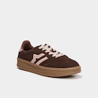 Baskets à lacets bordeaux femme à 39,99 € dans le catalogue La Halle