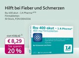 Ibu 400 akut bei mea - meine apotheke im Prospekt "" für 8,29 €