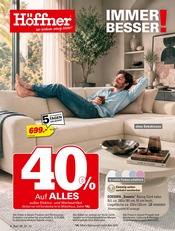 Aktueller Höffner Möbel & Einrichtung Prospekt in Rangsdorf und Umgebung, "IMMER BESSER!" mit 60 Seiten, 28.09.2026 - 13.10.2026