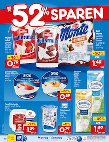 Milch im Netto Marken-Discount Prospekt "Aktuelle Angebote" mit 75 Seiten (Nürnberg)