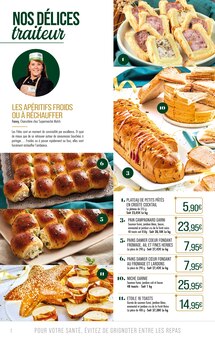 Catalogue Supermarchés Match, 29/11/2022 - 08/04/2023, Votre carte Traiteur, 8 pages Prospectus Supermarchés Match en cours, "Votre carte Traiteur", 8 pages