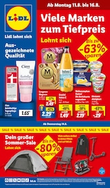 Ähnliche Strandmuschel Angebote im Prospekt "LIDL LOHNT SICH" von Lidl in Kassel Ähnliche Angebote wie Strandmuschel im Prospekt "LIDL LOHNT SICH" auf Seite 1 von Lidl in Kassel