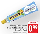 EDEKA Boppard - Delikatess-Senf mittelscharf Angebot im Prospekt Delikatess-Senf mittelscharf bei EDEKA im Boppard Prospekt für 0,99 €