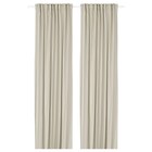 2 Gardinenschals beige/mit Gardinenband 145x250 cm Angebot im IKEA Prospekt 2 Gardinenschals beige/mit Gardinenband 145x250 cm im IKEA Prospekt zum Preis von 19,99 €