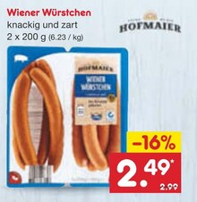 Netto Marken-Discount Retzow - Wiener Würstchen Wiener Würstchen Angebot bei Netto Marken-Discount Retzow im Prospekt "Du willst ein leckeres Osterfest? Dann geh doch zu Netto!"