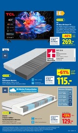 Smart-TV Angebot im aktuellen Lidl Prospekt auf Seite 35