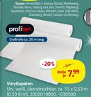 Vinyltapeten im ROLLER Prospekt Vinyltapeten von profitan im aktuellen ROLLER Prospekt für 7,99 €
