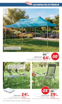 Promotion Fauteuil Pliant dans le prospectus Super U, valable du 09/06/2026 au 21/06/2026 Promo Fauteuil Pliant dans le catalogue Super U du moment à la page 3