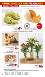 Prix et réduction Raisin Blanc dans le prospectus U Express en cours Offre Raisin Blanc dans le catalogue U Express du moment à la page 8