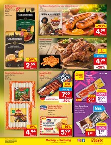 Bratwurst im Netto Marken-Discount Prospekt "Aktuelle Angebote" mit 62 Seiten (Oberhausen)