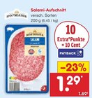 Salami-Aufschnitt von Hofmaier im aktuellen Netto Marken-Discount Prospekt für 1,29 €