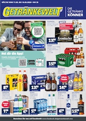 Aktueller Getränkewelt Prospekt mit Jack Daniels, "DIE GETRÄNKEKÖNNER", Seite 1