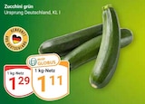 Zucchini grün Angebote bei GLOBUS Saarbrücken für 1,11 €