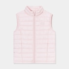 Doudoune légère sans manches imperméable rose clair fille en promo chez La Halle Doudoune légère sans manches imperméable rose clair fille dans le catalogue La Halle