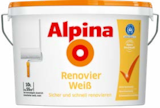 Renovierweiß im Angebot bei hagebau kompakt in Mainz Renovierweiß Angebote von Alpina bei hagebau kompakt Mainz für 28,99 €