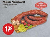 Allgäuer Paprikawurst von Peter Micheler im aktuellen V-Markt Prospekt für 1,39 €
