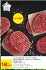 Viande bovine : Bifteck haché provenant de morceaux dénervés, dégraissés - JEAN ROZÉ dans le catalogue Intermarché Super