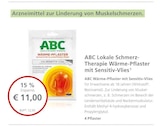 Lokale Schmerz-Therapie Wärme-Pflaster mit Sensitiv-Vlies bei LINDA Premiumapotheke im Blankenheim Prospekt für 10,95 €